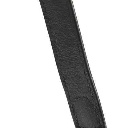 Christian Dior Calfskin Saddle Bag Black 14 of 19