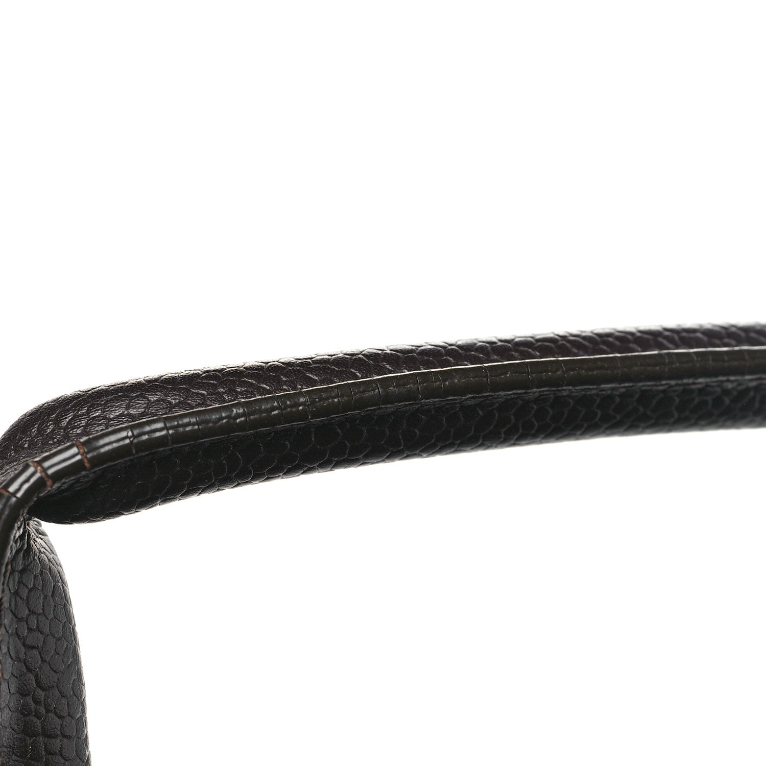 Chanel Caviar Square Stitched Tote Dark Brown 11 of 12