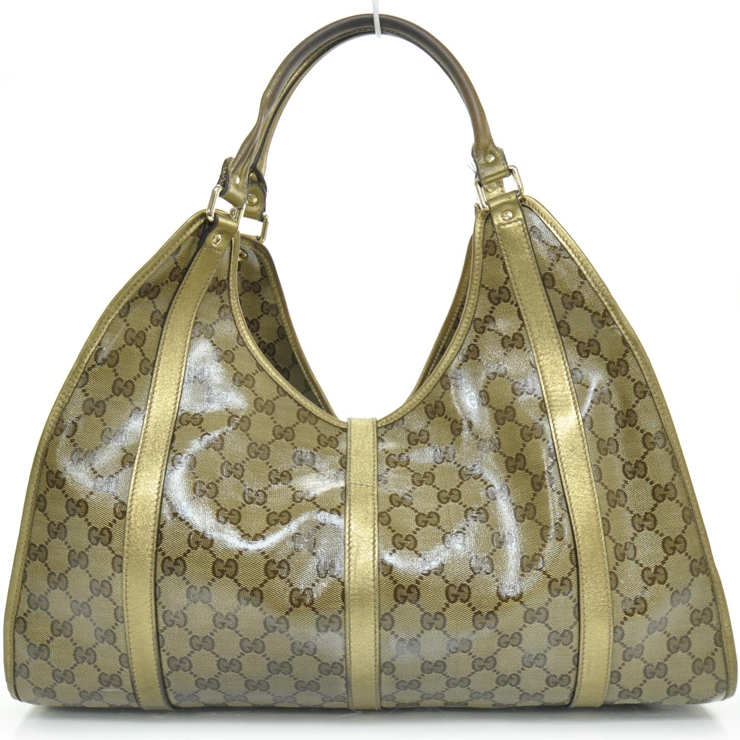 Gucci Crystal Monogram Large Joy Shoulder Bag 4 of 10