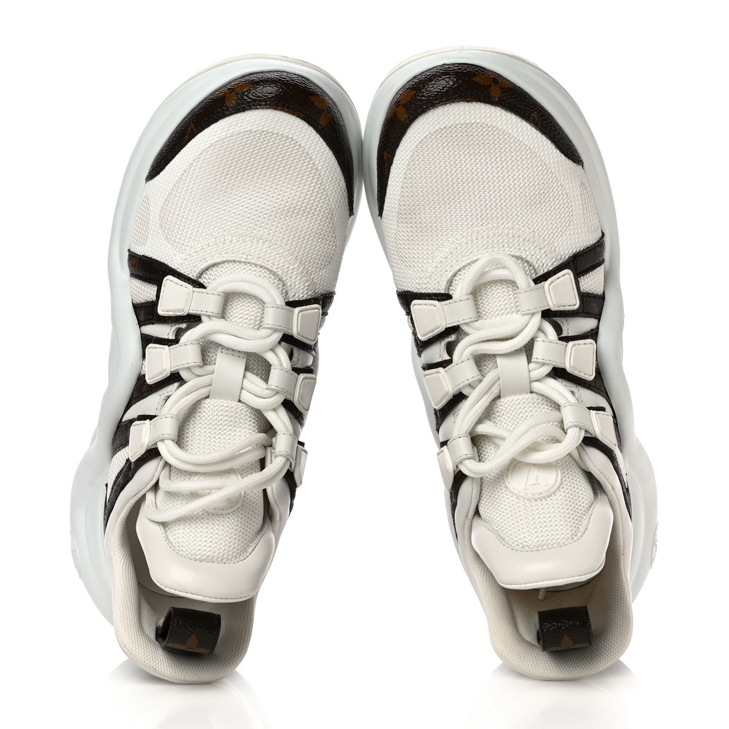 Patent Monogram LV Archlight Sneakers 37 White