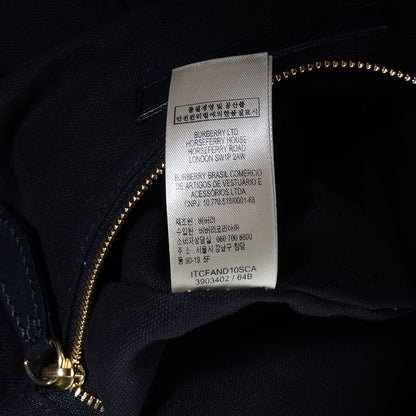 Burberry Calfskin House Check Big Crush Black 12 of 12