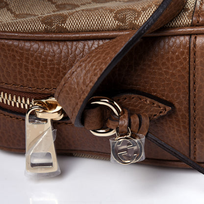 Gucci Monogram Mini Bree Messenger Bag Beige Tabacco 11 of 11