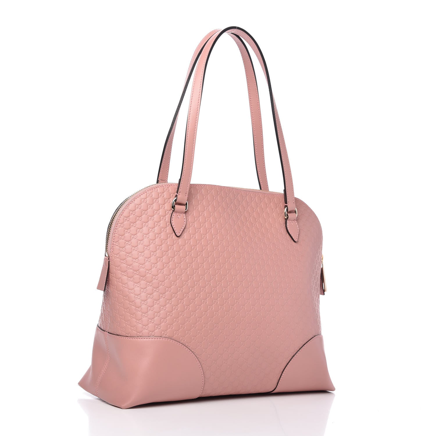 Gucci Soft Microguccissima Medium Bree Shoulder Bag Soft Pink 3 of 10