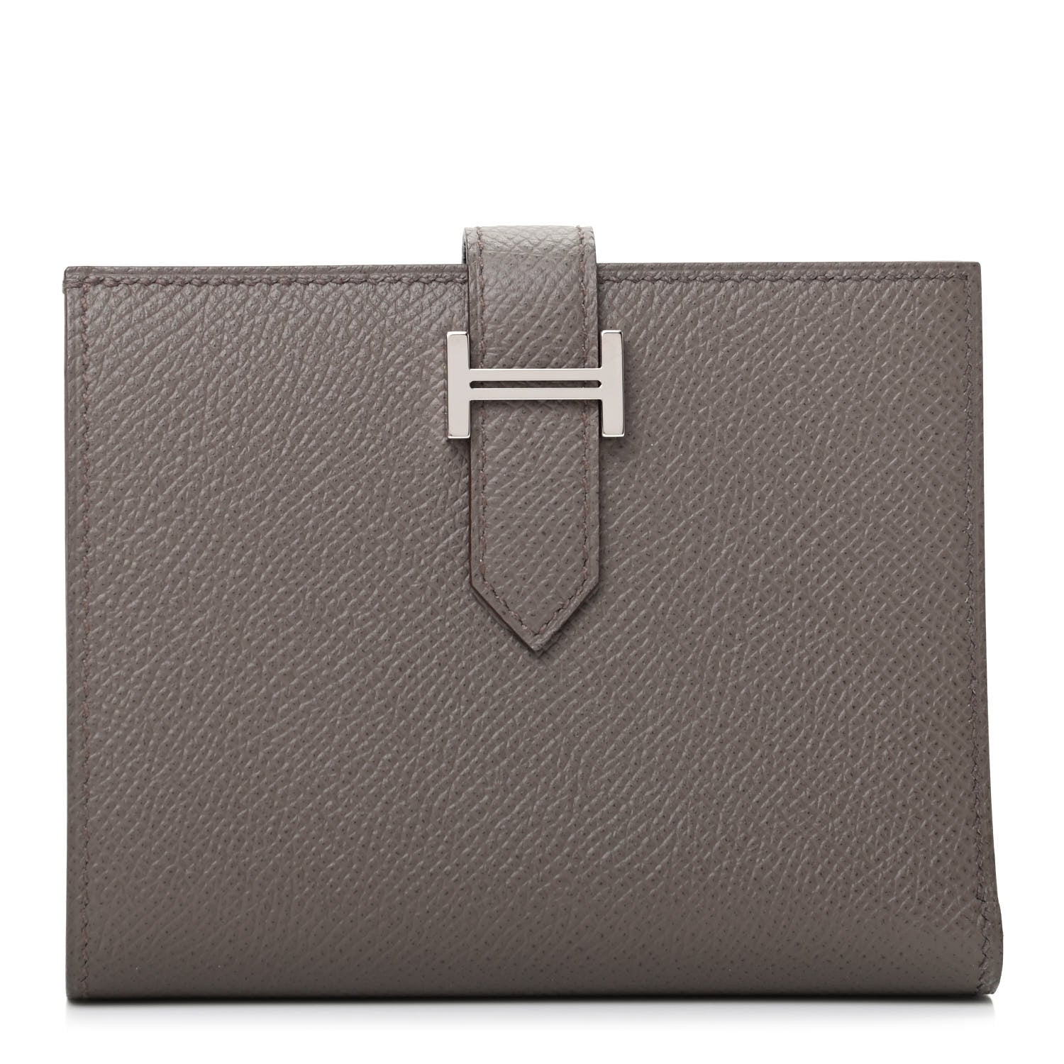 Hermes Epsom Bearn Compact Wallet Etain 1 of 7