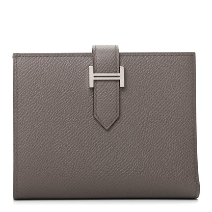 Hermes Epsom Bearn Compact Wallet Etain 1 of 7