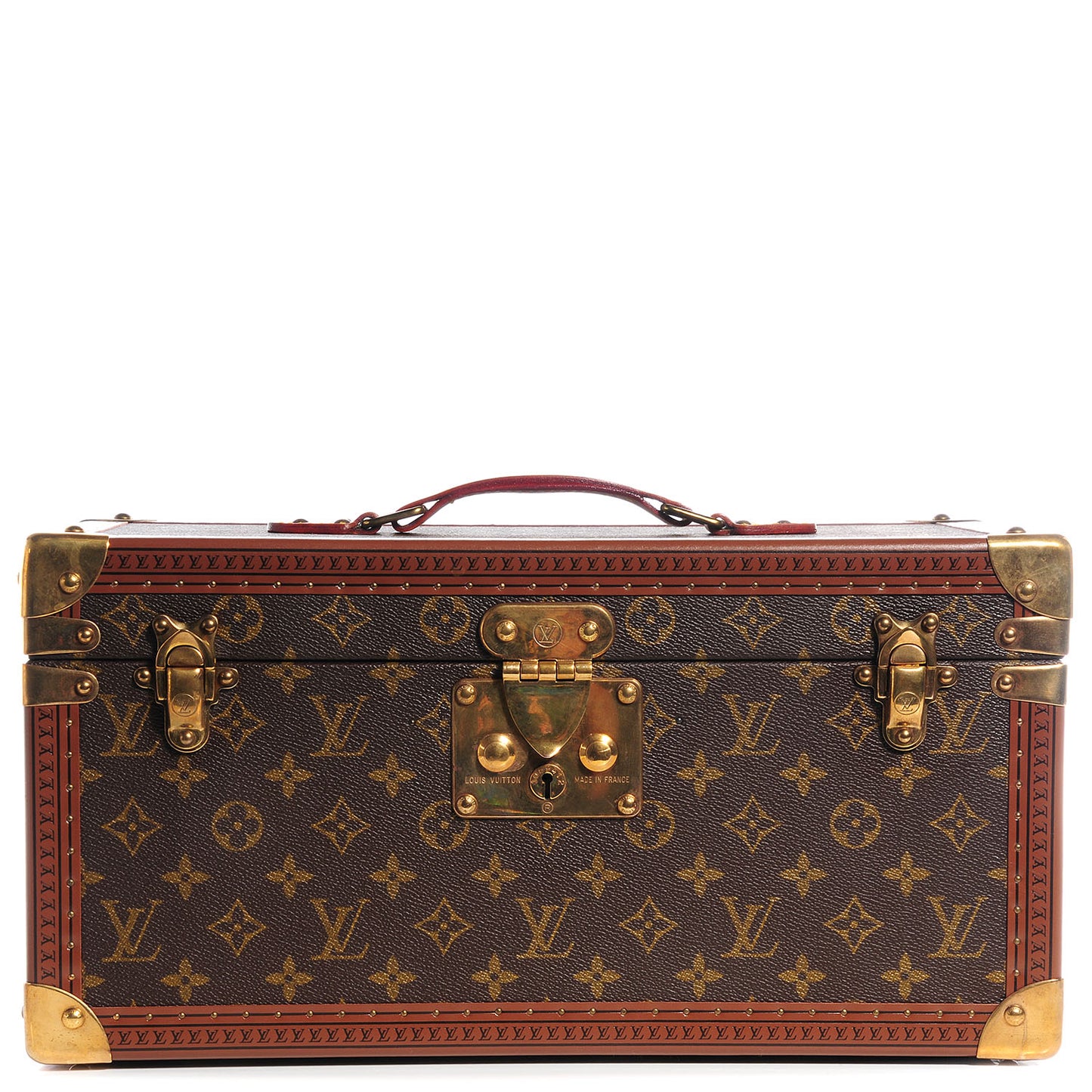 Monogram Boite Bouteilles et Glace Beauty Train Case
