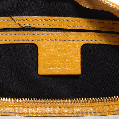 Gucci GG Supreme Monogram Medium Joy Boston White Yellow 6 of 9