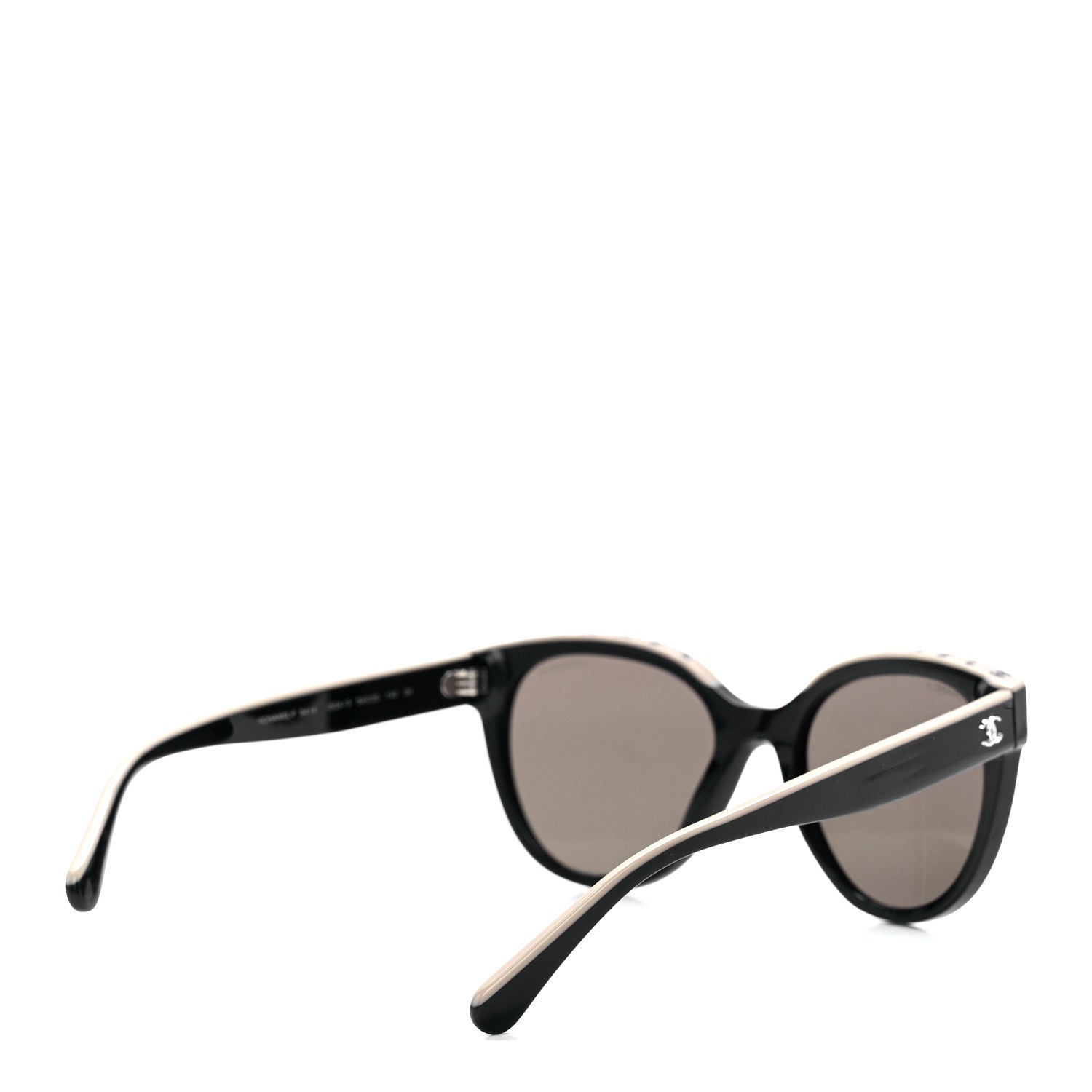 Chanel Acetate CC Butterfly Sunglasses 5414 Black 4 of 8