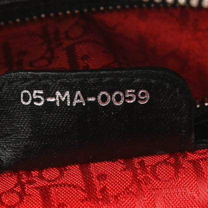 Christian Dior Lambskin Cannage Large Lady Dior Black 6 of 18