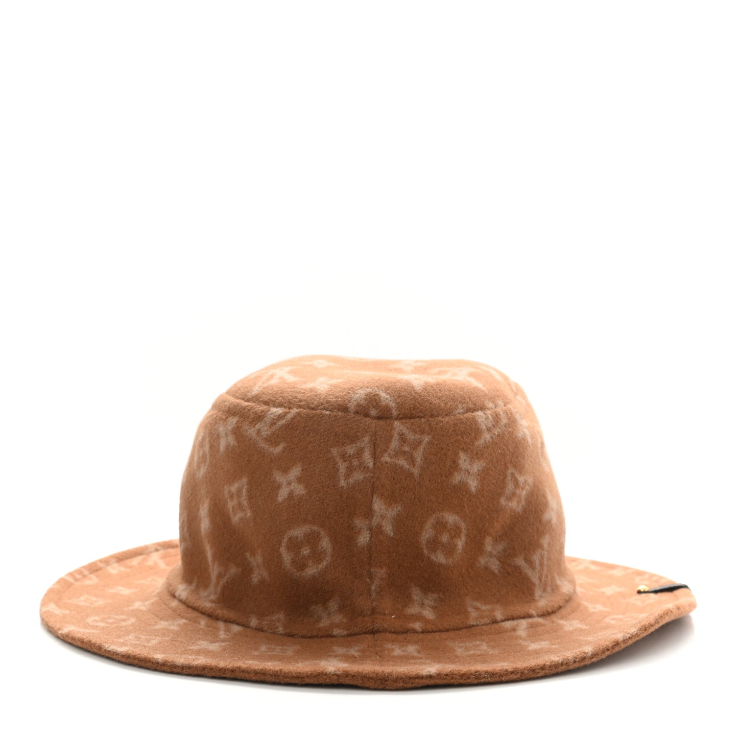 Wool Monogram Carry On Bob Bucket Hat S Beige