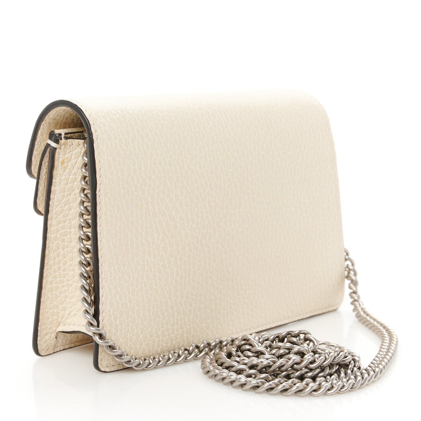 Dollar Calfskin Crystal Super Mini Dionysus Shoulder Bag Mystic White Black Diamond