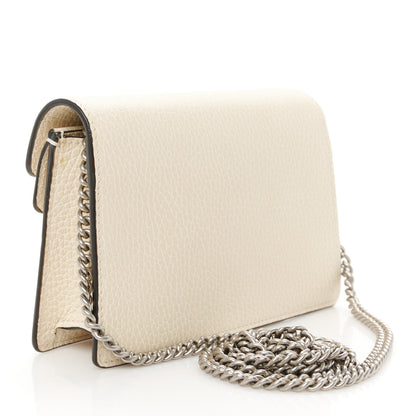 Gucci Dollar Calfskin Crystal Super Mini Dionysus Shoulder Bag Mystic White Black Diamond 3 of 10