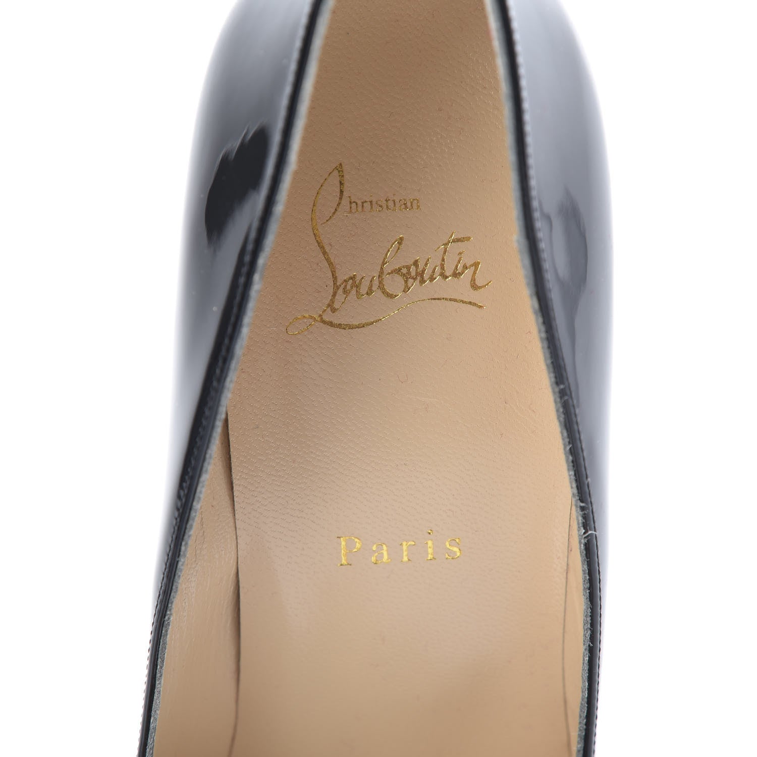 Christian Louboutin Patent Pigalle Follies 100 Pumps 41 Black 6 of 8