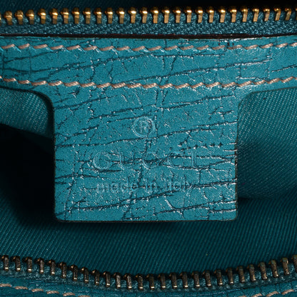 Gucci Monogram Hasler Messenger Bag Turquoise 6 of 7