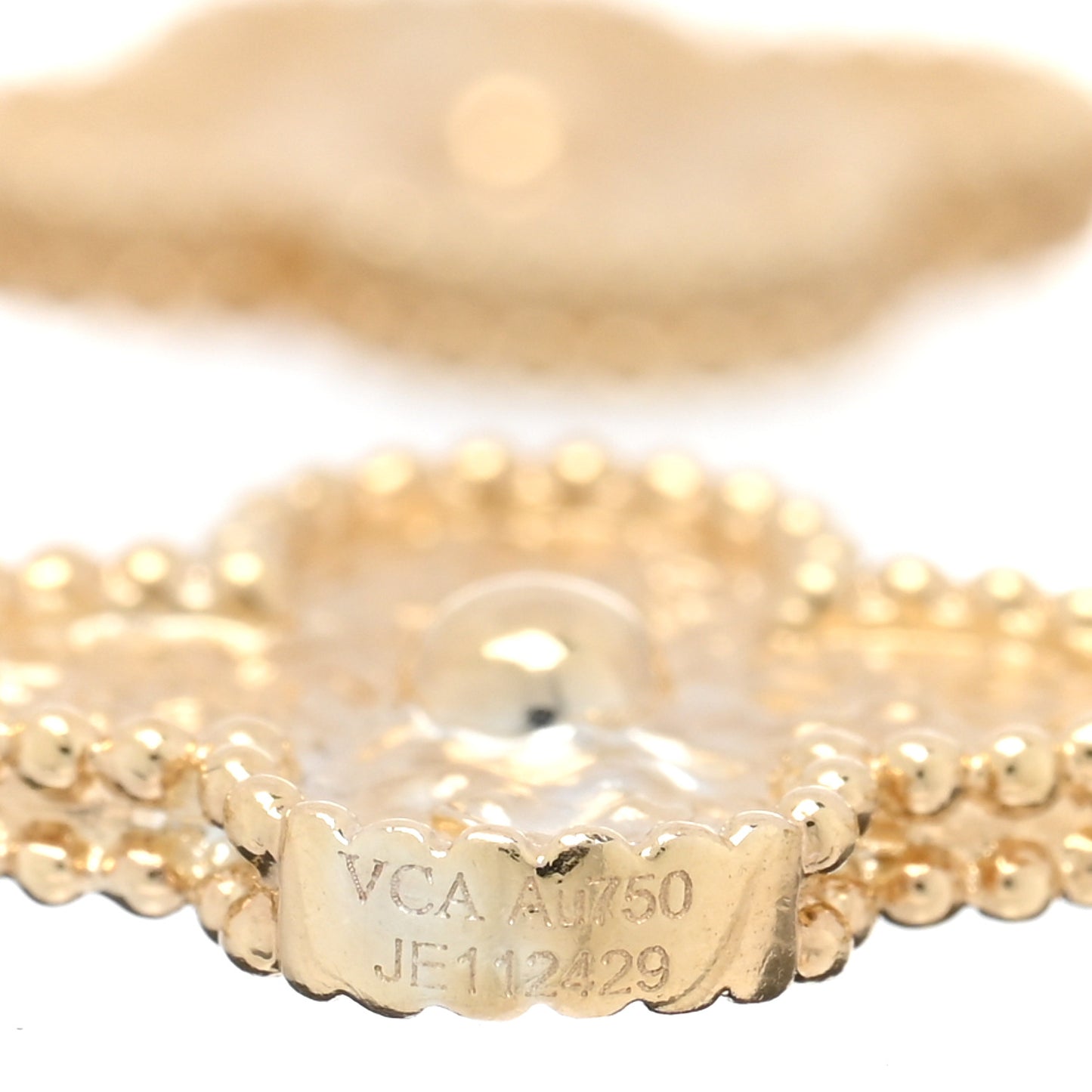 18K Yellow Gold 5 Motifs Vintage Alhambra Bracelet