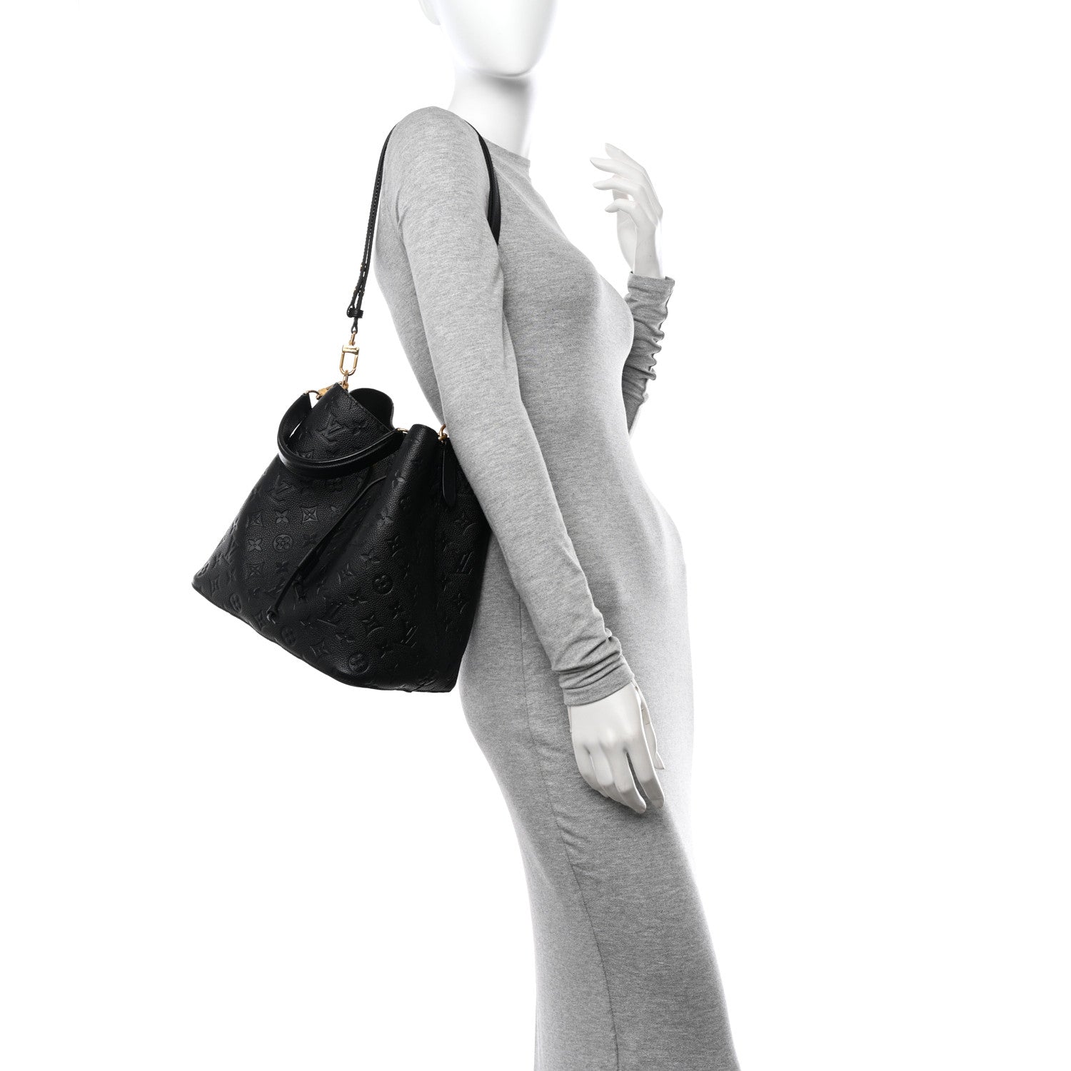 Louis Vuitton Empreinte Neonoe MM Black 2 of 12
