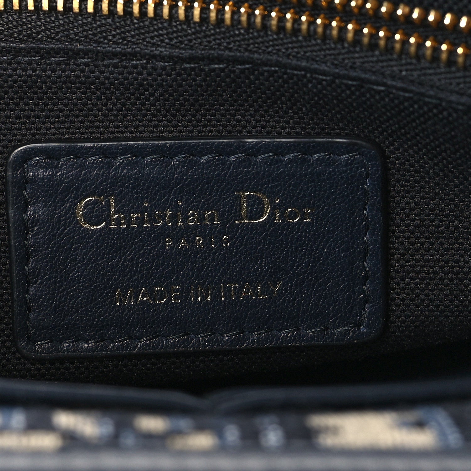Christian Dior Oblique 30 Montaigne 2-In-1 Pouch Blue 6 of 9