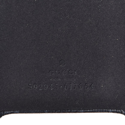 Gucci GG Supreme Monogram Top Handle iPhone XS Max Case Black 5 of 7