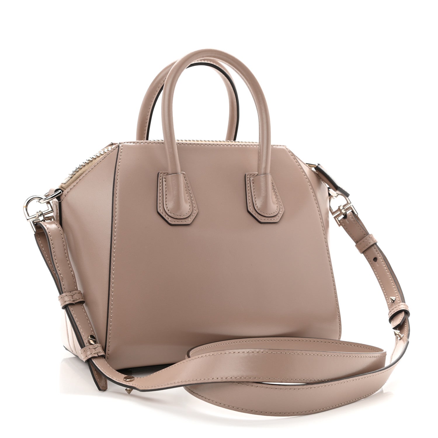 Givenchy Shiny Lord Calfskin Mini Antigona Beige 3 of 10