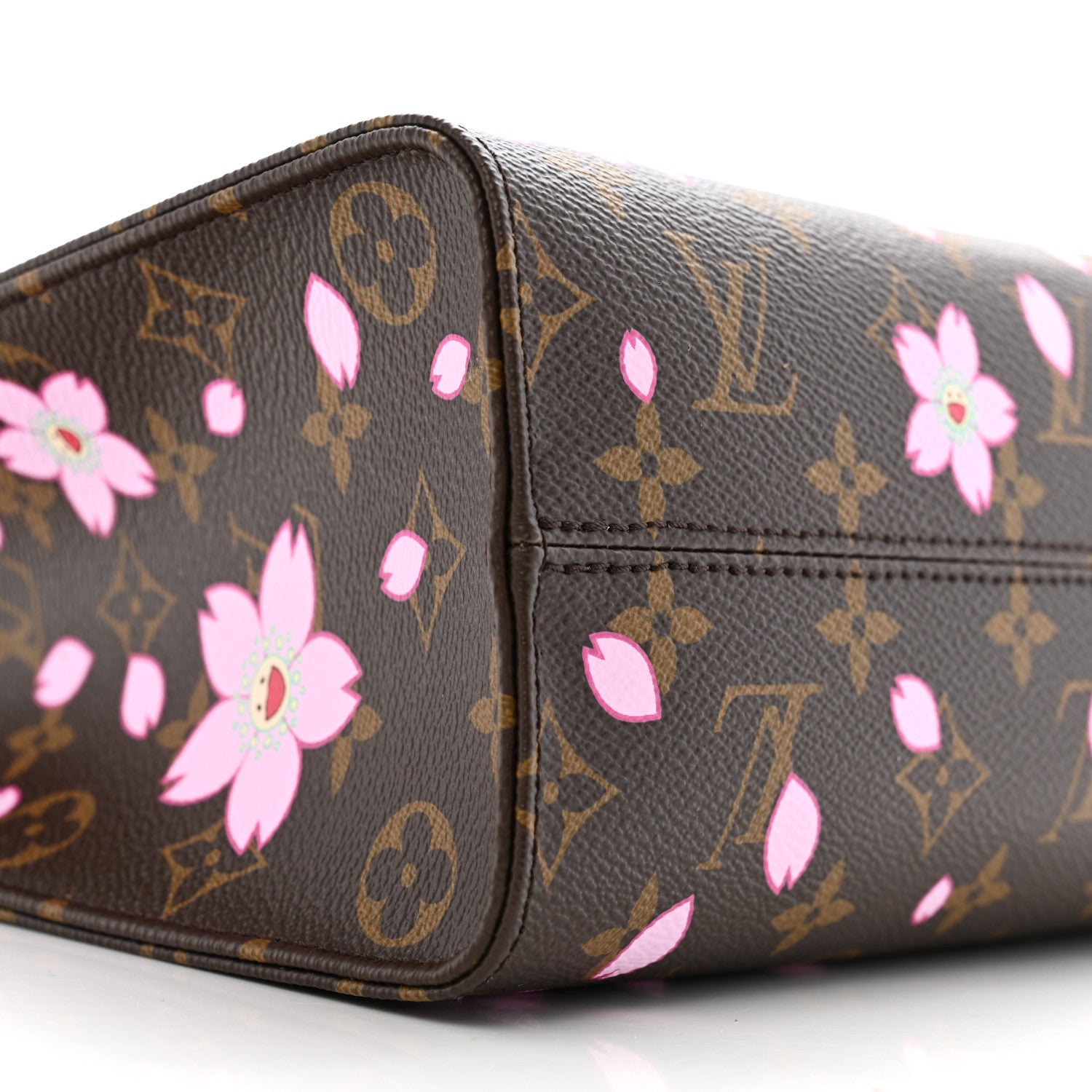 Louis Vuitton LV X TM Monogram Cherry Blossom Onthego PM Sakura Brown 8 of 9