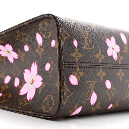 Louis Vuitton LV X TM Monogram Cherry Blossom Onthego PM Sakura Brown 8 of 9