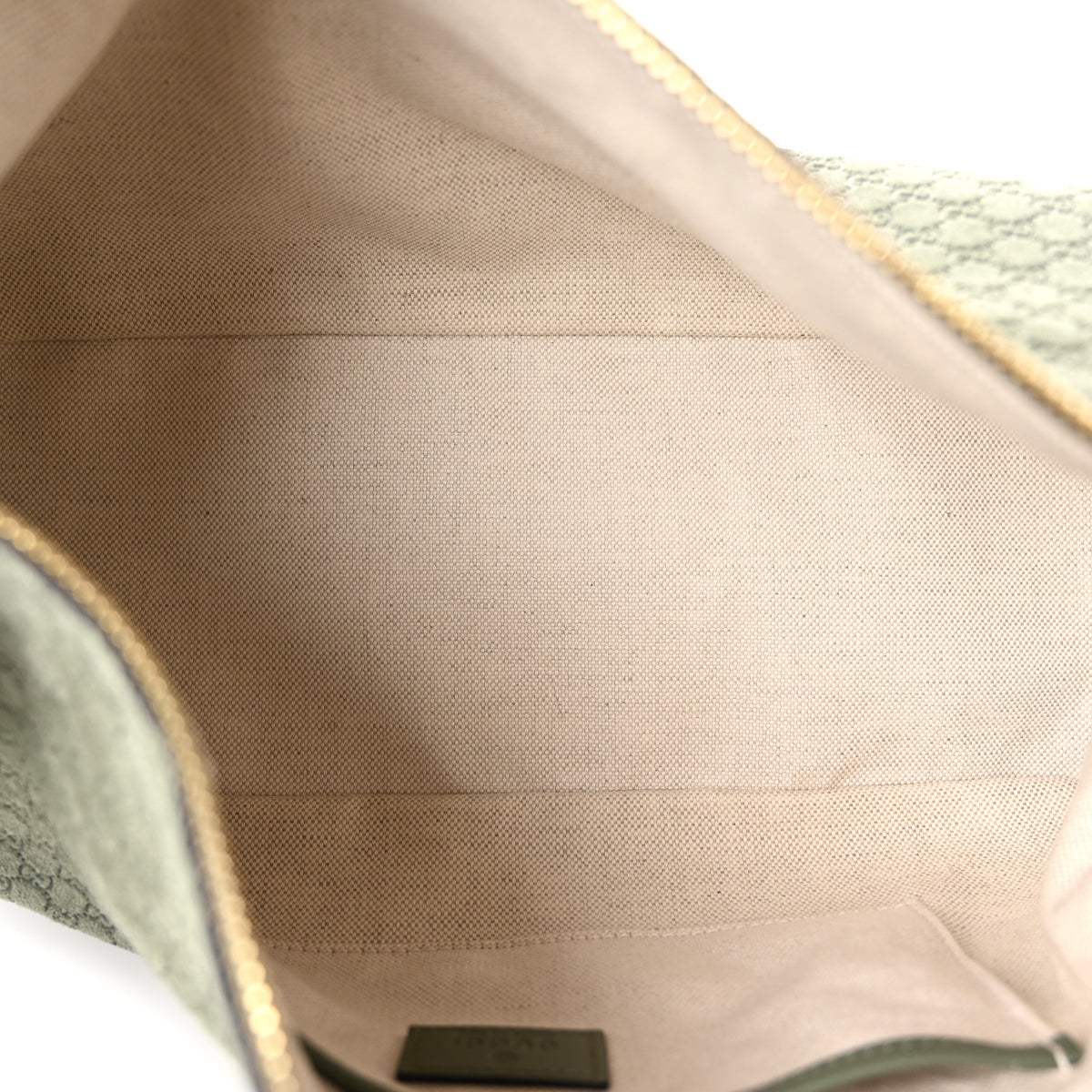 Suede GG Monogram Half Horsebit Medium Shoulder Bag Sage