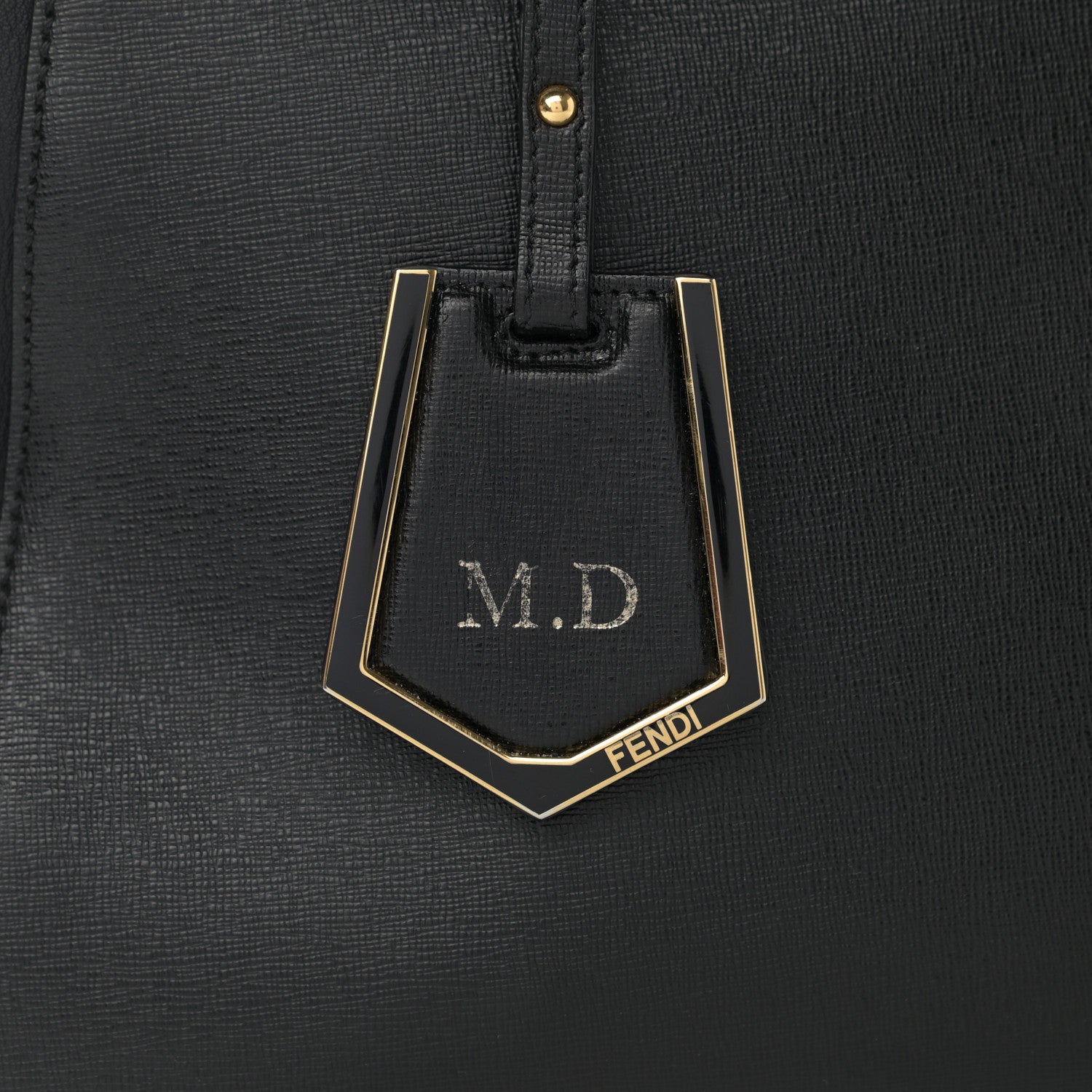 Fendi Vitello Elite Regular 2Jours Tote Black 18 of 18