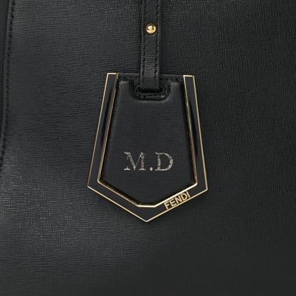 Fendi Vitello Elite Regular 2Jours Tote Black 18 of 18
