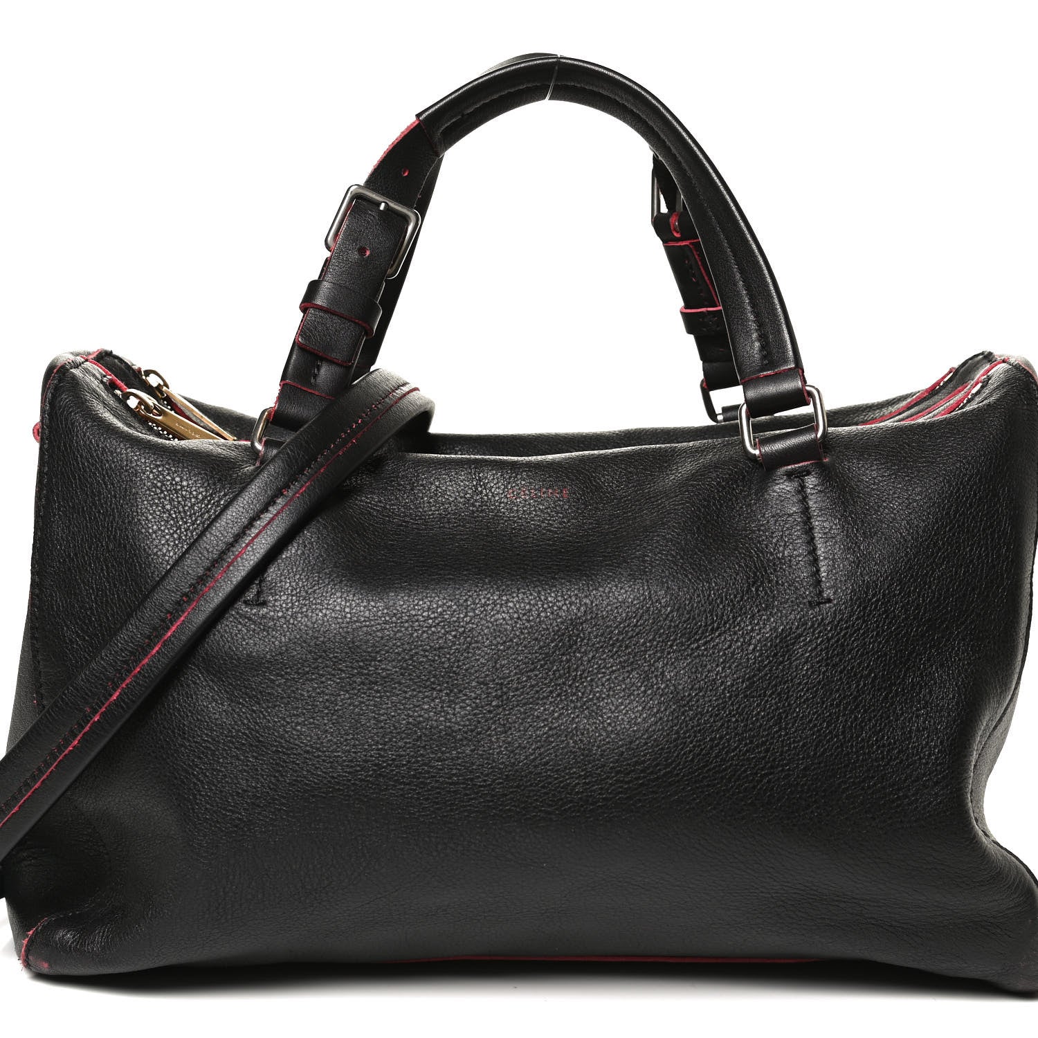 Celine Calfskin Boston Black 8 of 10
