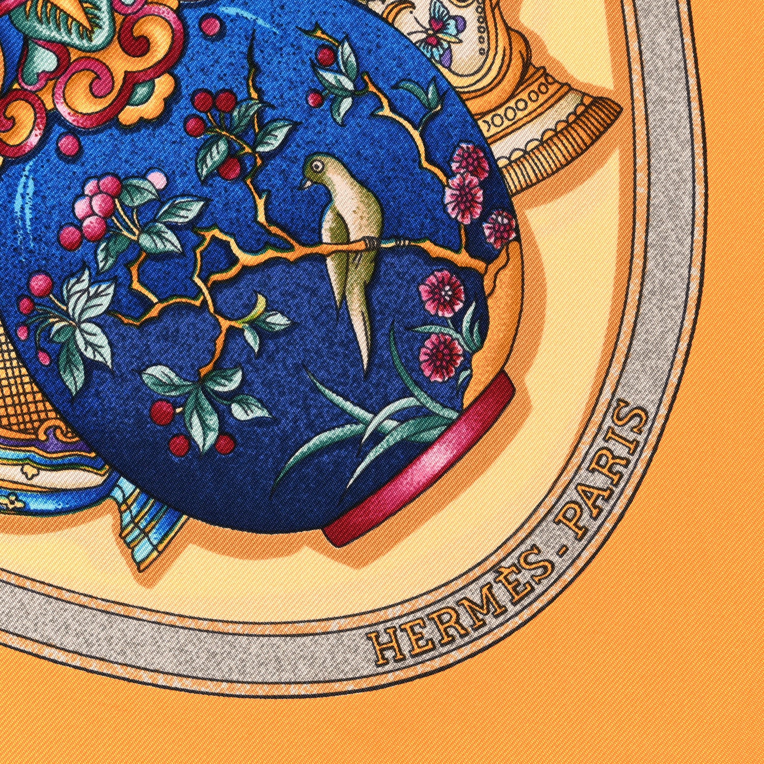 Hermes Silk Qu Importe Le Flacon Scarf 90 4 of 5