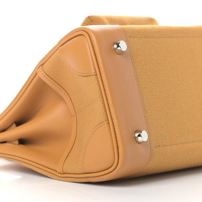 Hermes Toile Goeland Swift Cargo Birkin 25 Sesame 9 of 13