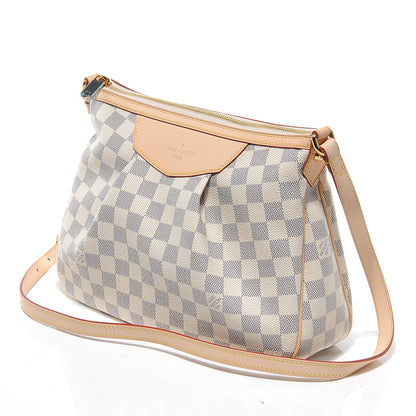 Louis Vuitton Damier Azur Siracusa PM 3 of 9