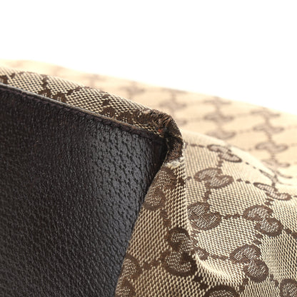 Gucci GG Monogram Large Web Handle Bucket Tote 8 of 17