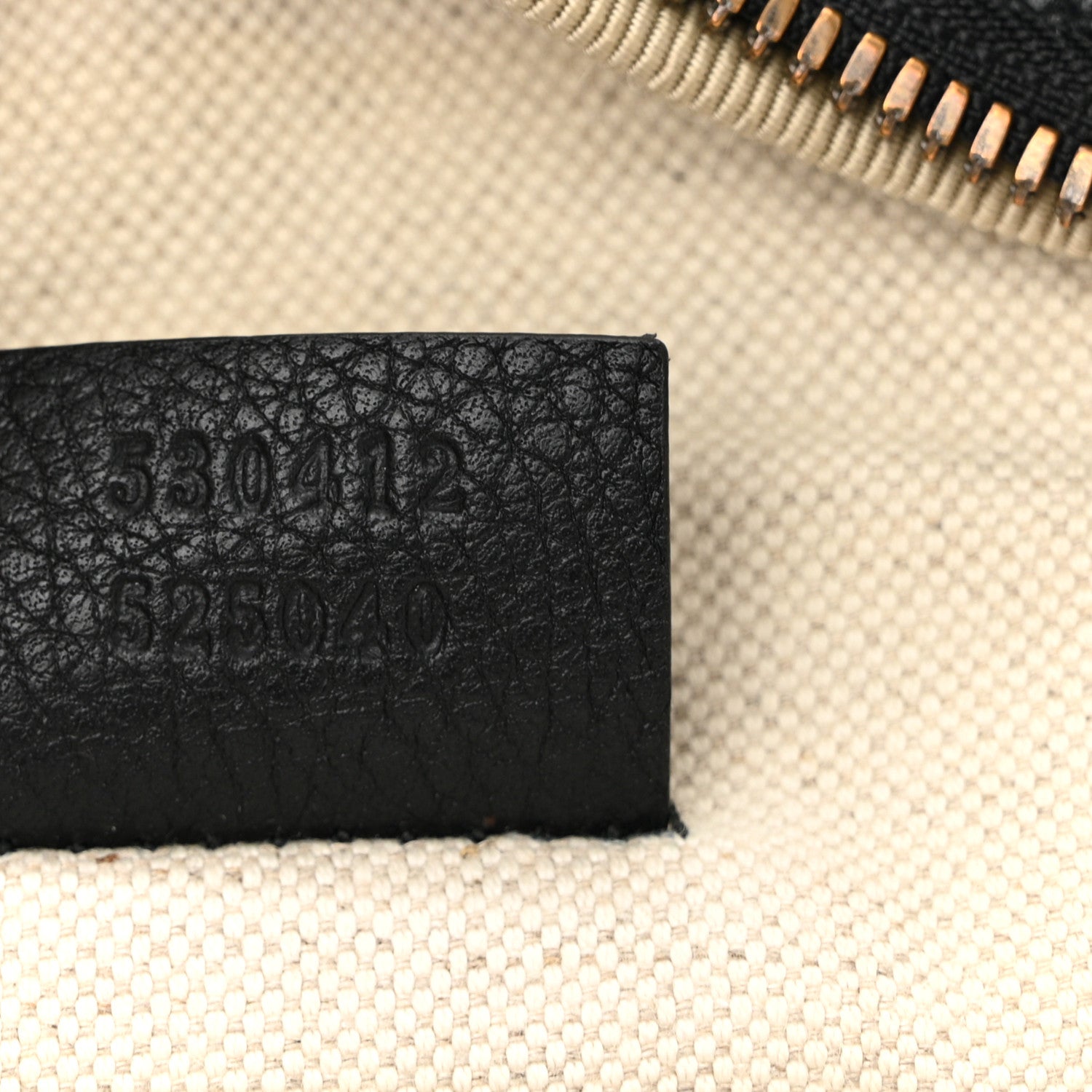 Gucci Grained Calfskin Logo Belt Bag Black 7 of 11