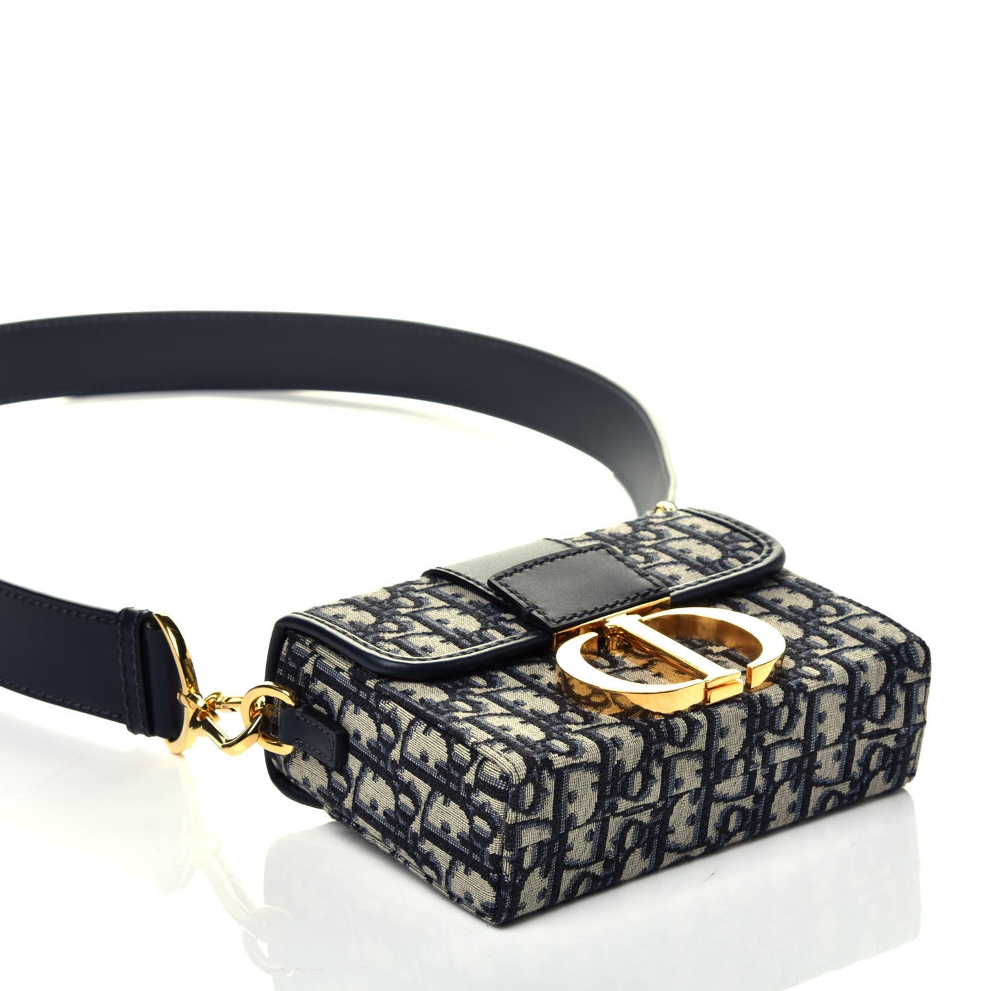 Oblique 30 Montaigne Box Bag Blue