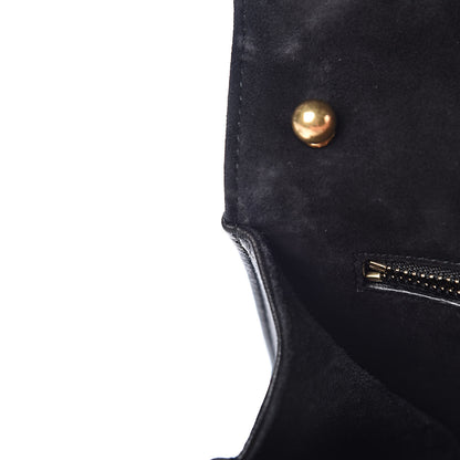 Christian Dior Lambskin Cannage Small Dioraddict Flap Bag Black 10 of 17