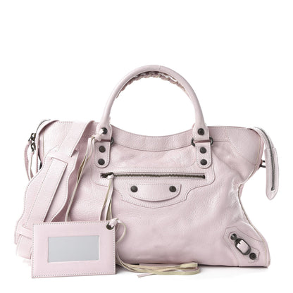 Balenciaga Agneau Classic Hardware City Rose Poudre Rose Petunia 1 of 10