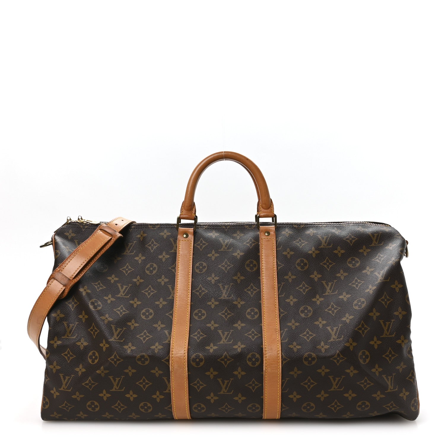 Louis Vuitton Monogram Keepall Bandouliere 55 1 of 11