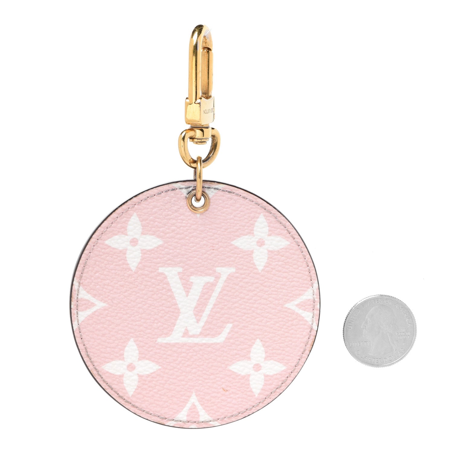 Louis Vuitton Monogram Giant Bag Charm Key Holder Rouge 2 of 3