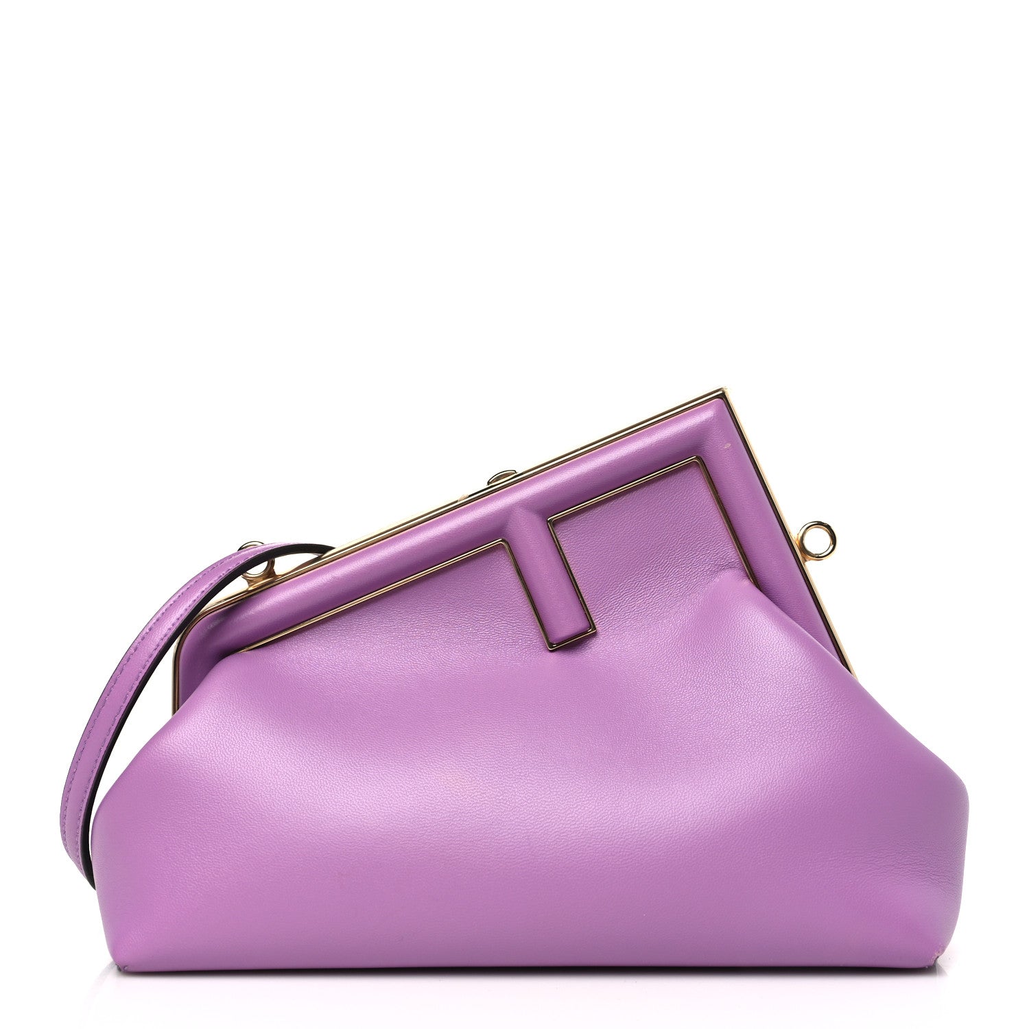 Fendi Shiny Nappa Small First Agapanto 1 of 9
