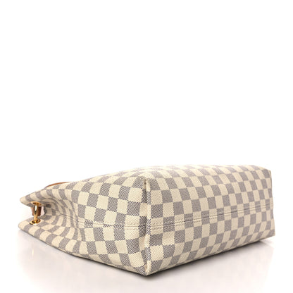 Louis Vuitton Damier Azur Graceful PM Rose Ballerine 4 of 9