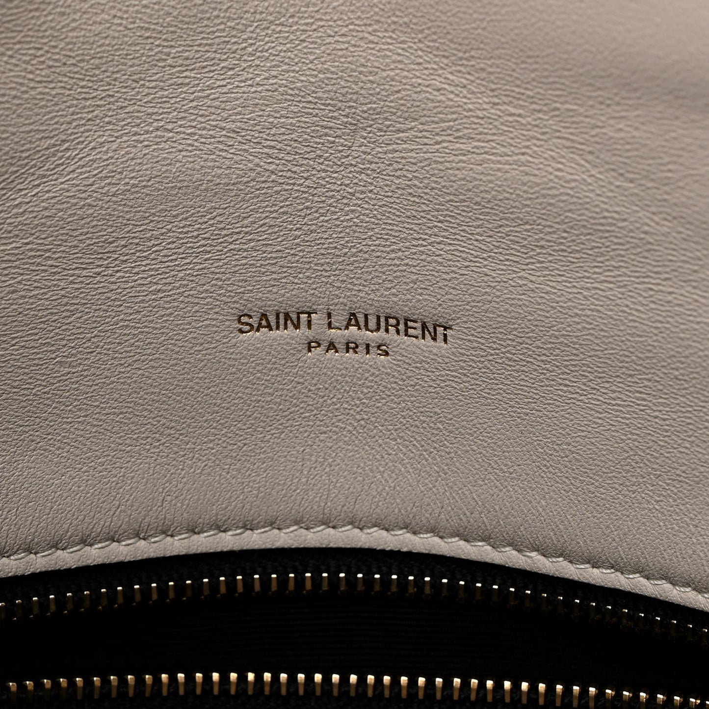 Lambskin Quilted Medium Loulou Puffer Monogram Chain Satchel Crema Soft