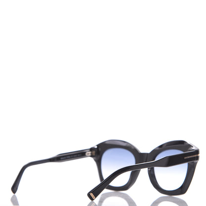 Tom Ford Bardot Sunglasses TF689 Shiny Black 4 of 8