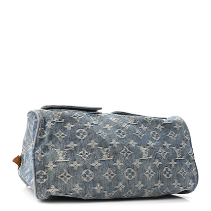 Louis Vuitton Monogram Denim Neo Speedy Blue 4 of 9
