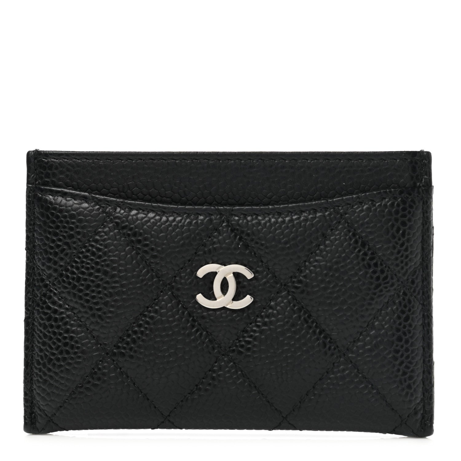 Chanel Caviar Quilted Card Holder Black 1 of 9
