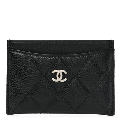 Chanel Caviar Quilted Card Holder Black 1 of 9