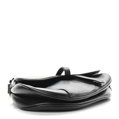 Christian Dior Calfskin Saddle Bag Black 4 of 10
