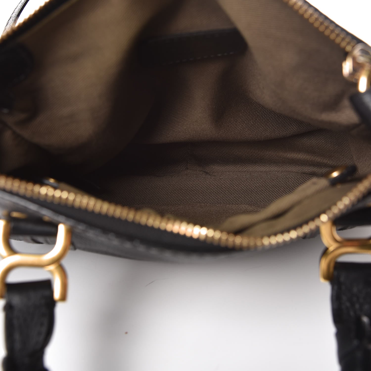 Chloe Calfskin Baby Marcie Satchel Black 5 of 10