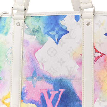 Louis Vuitton Monogram Watercolor New Tote GM Multicolor 8 of 11
