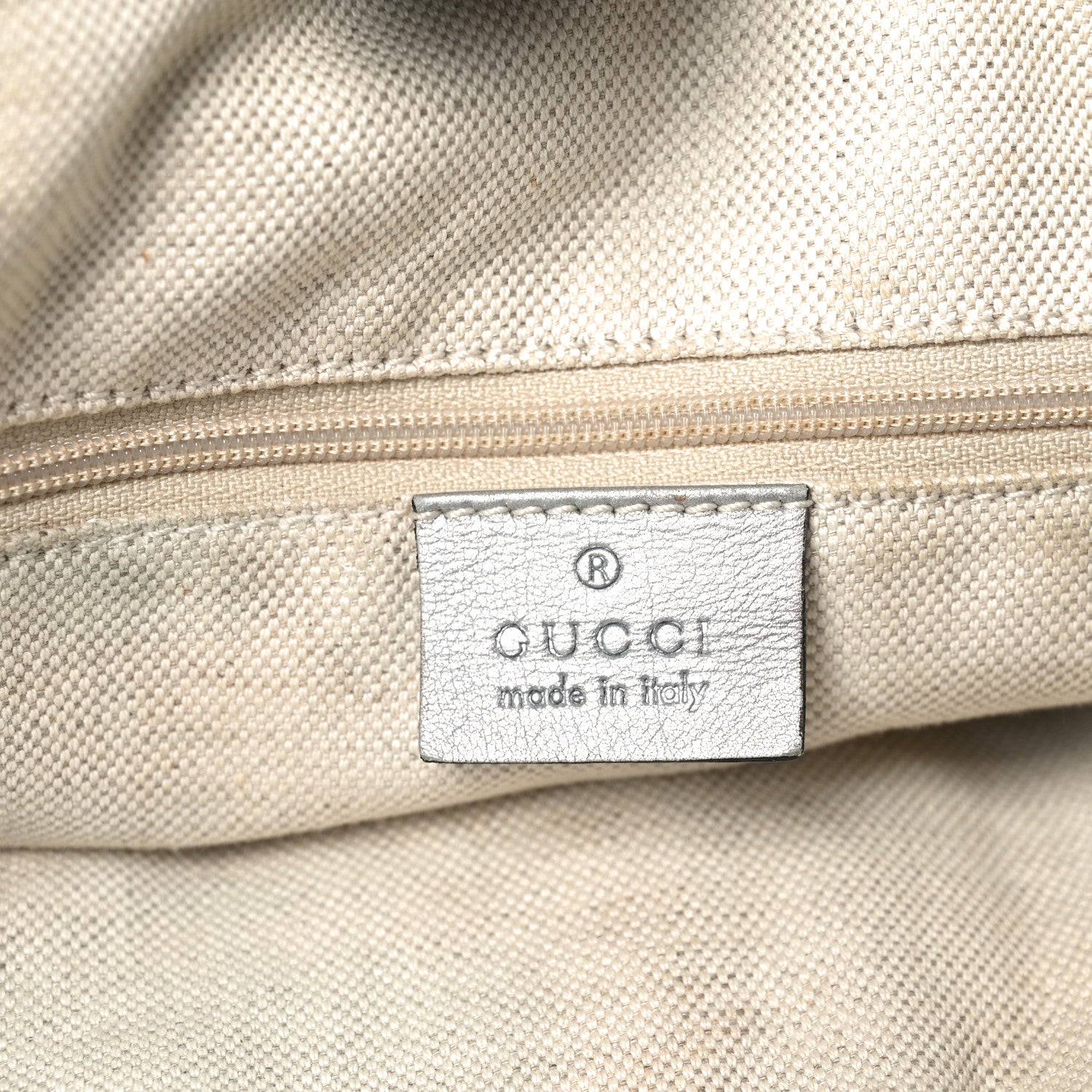 Gucci Guccissima Large Sukey Tote Silver 6 of 12